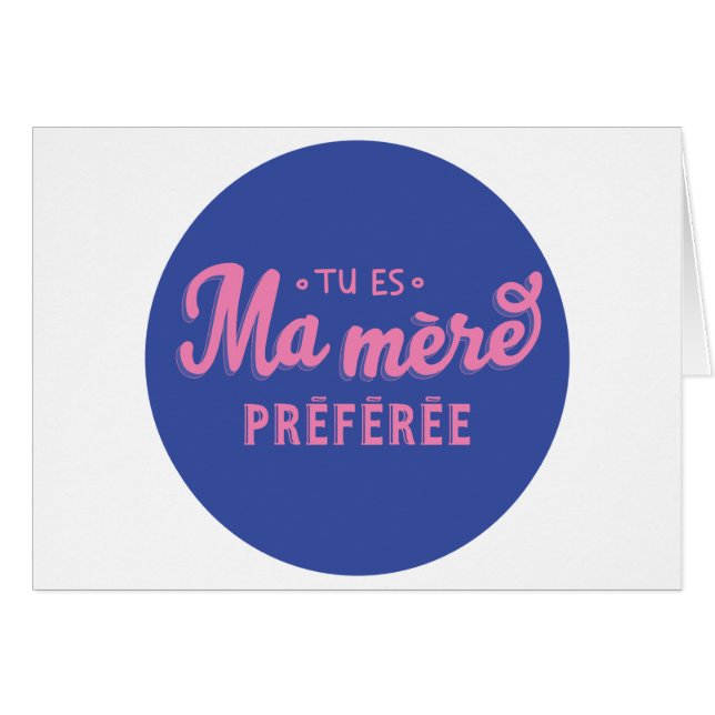 You are my preferred mother (Front Horizontal)