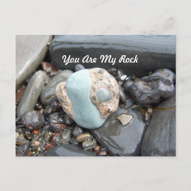 You Are My Rock 1 Postcard (Front)