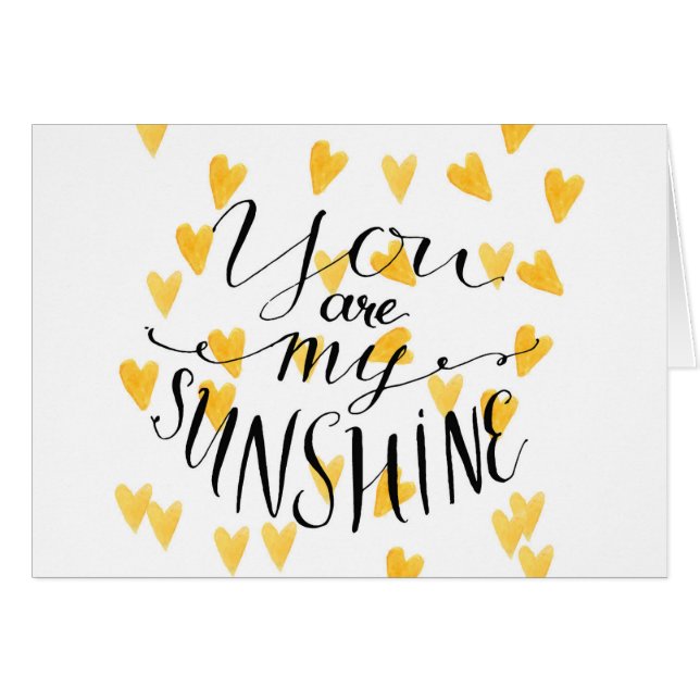 You Are My Sunshine (Front Horizontal)