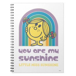 You Are My Sunshine Arch Spiral Notebook