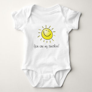 You are my sunshine baby bodysuit