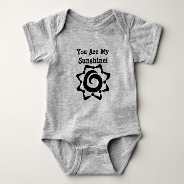You Are My Sunshine Baby Bodysuit (Front)