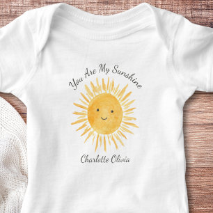 You Are My Sunshine Baby Bodysuit