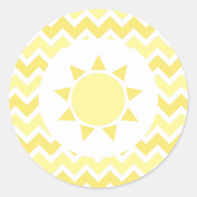 You are my Sunshine baby shower envelope seal (Front)