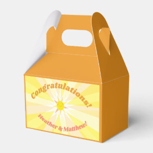 You are my Sunshine Baby Shower Favour Box