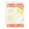 You Are My Sunshine Baby Shower Invitations - Girl