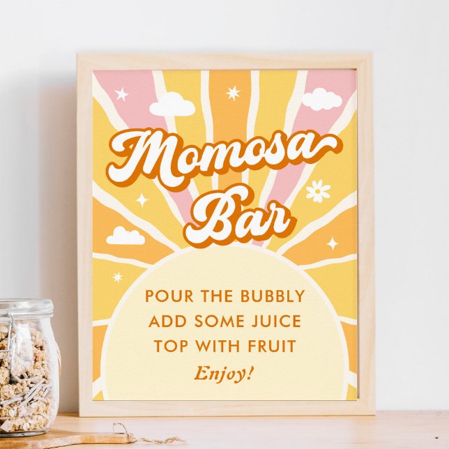 You are my Sunshine Baby Shower Momosa Bar Poster (Creator Uploaded)