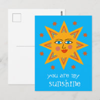 You are my Sunshine Cheerful Sun CUSTOM