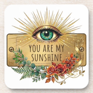 You Are My Sunshine Coaster Set