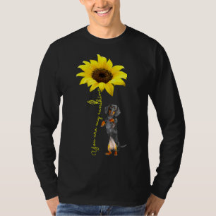 You Are My Sunshine Dachshund Funny Dog Mom Dad Do T-Shirt