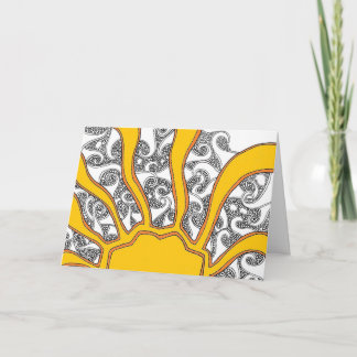 You are my sunshine greeting card