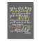 You Are My Sunshine - Grey - Poster