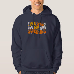 You Are My Sunshine Groovy Graphic Hoodie