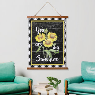 You are my sunshine hanging tapestry