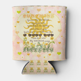 You Are My Sunshine Heart Can Cooler