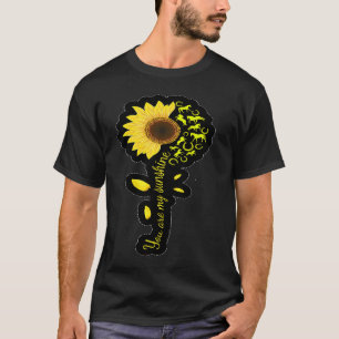 You are My Sunshine Horse  Sunflower T-Shirt