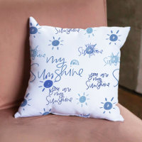 You Are My Sunshine in Blue Reversible