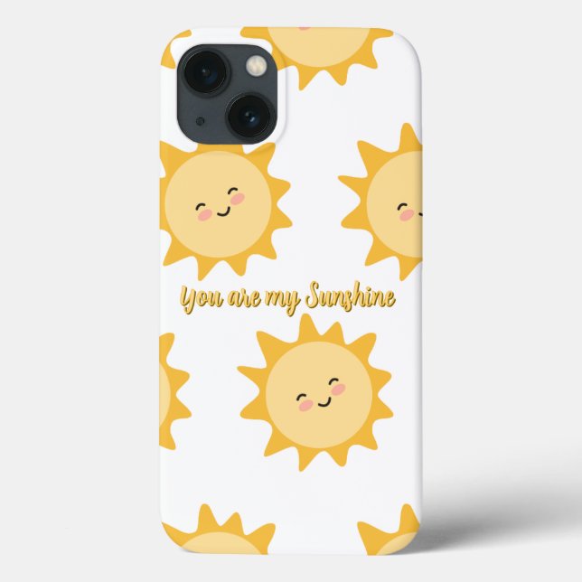 You Are My Sunshine iPhone / iPad case (Back)