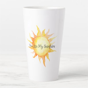 You Are My Sunshine Latte Mug