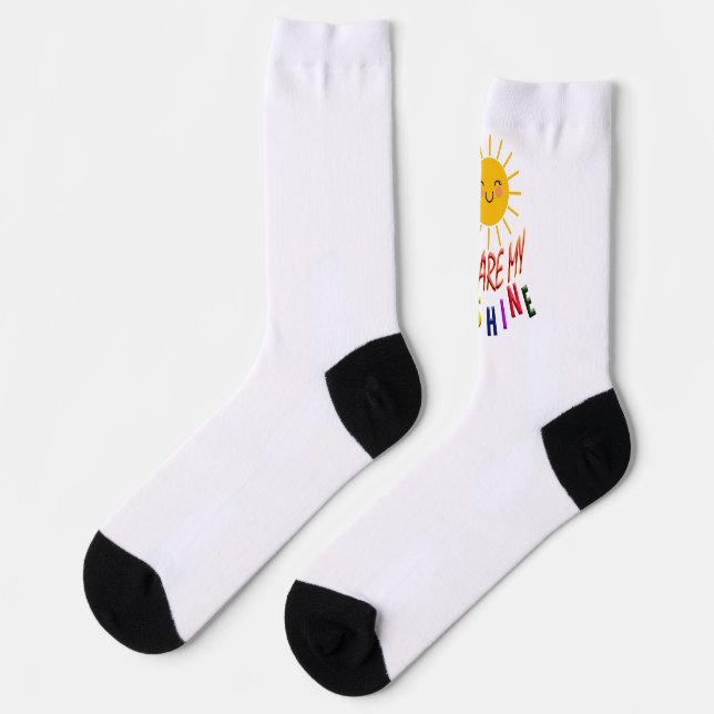 YOU ARE MY SUNSHINE SOCKS (Left)