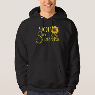 You Are My Sunshine Sunflower Butterfly Hoodie