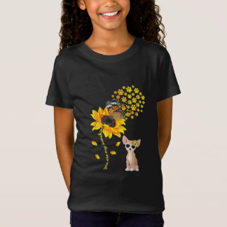 You Are My Sunshine Sunflower Chihuahua Men Women T-Shirt