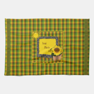 You Are My Sunshine Sunflower Kitchen Towel