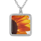 You are My Sunshine Sunflower Necklace