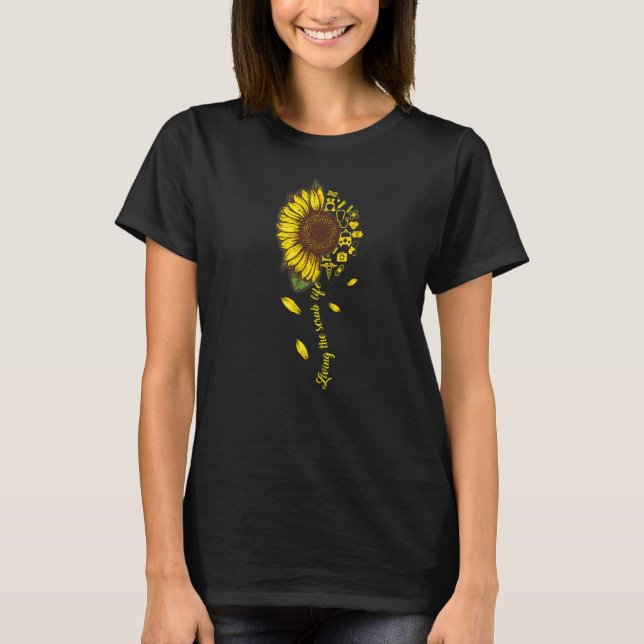 You Are My Sunshine Sunflower Nurse National Nurse T-Shirt (Front)