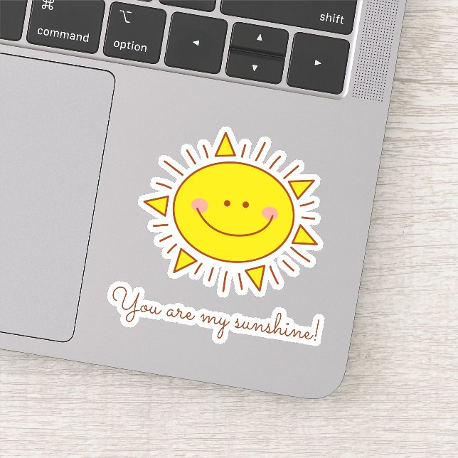 You Are My Sunshine Sunny Day Cartoon Love Quotes (Detail)