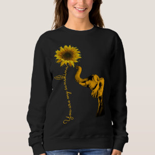 You Are My Sunshine T shirt For Elephant Lovers