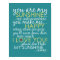 You Are My Sunshine - Teal - Poster