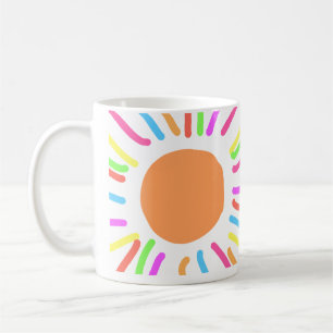 you are my sunshine yellow orange sun rays add nam coffee mug