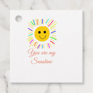 you are my sunshine yellow orange sun rays add nam favour tags