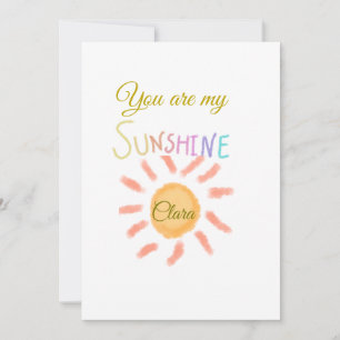 you are my sunshine yellow orange sun rays add nam invitation