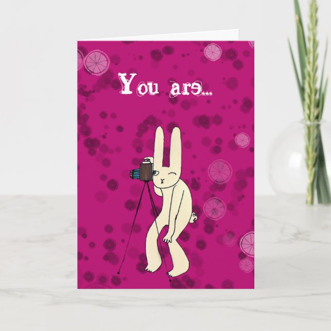 You are my superstar card (Front)