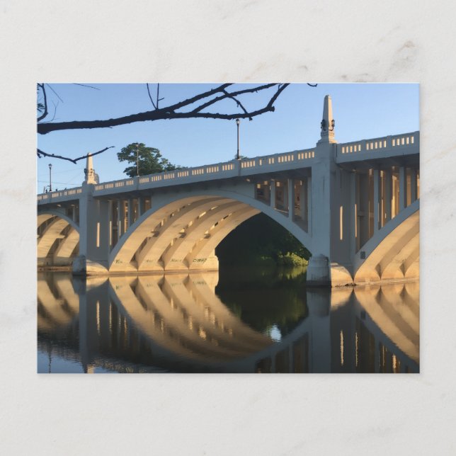 You are never cashed south bend Indiana Bridge  Postcard (Front)