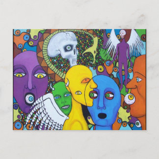 you are no angel postcard