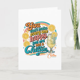 You are not a Chilton Card