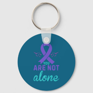 You Are Not Alone Premium  Key Ring