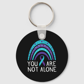 You Are Not Alone Suicide Awareness Mental Health Key Ring