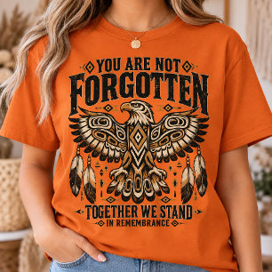 You Are Not Forgotten Eagle Remembrance Design T-Shirt