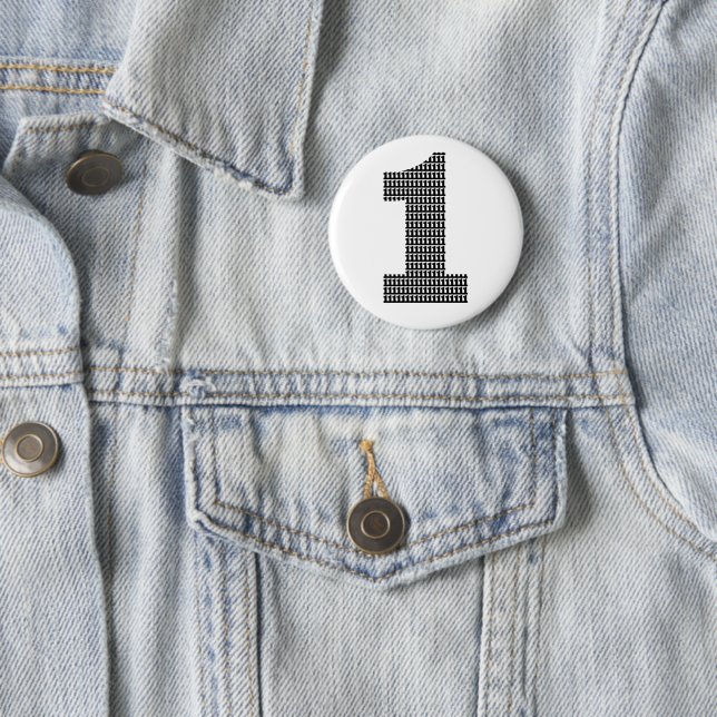 You Are Number One 6 Cm Round Badge (In Situ)