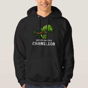 You Are One In A Chameleon Funny Lizard Hoodie