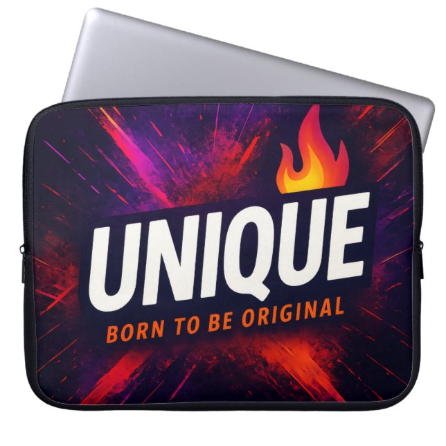 you are one of a kind don't blend be original laptop sleeve (Front)
