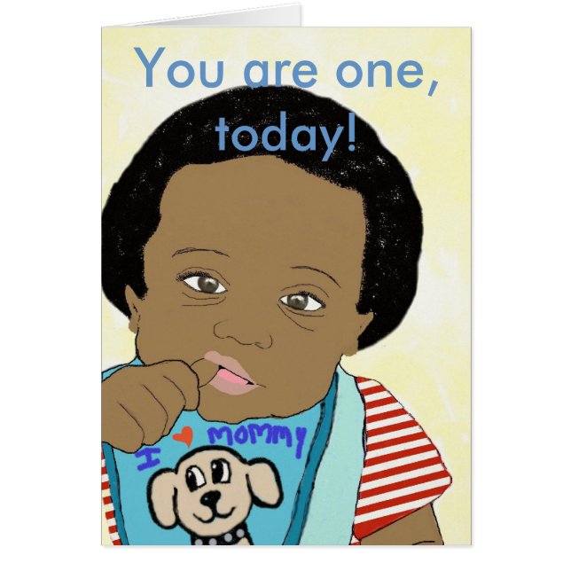 You are one, today Card (Front)