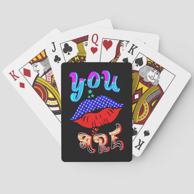 You Are Playing Cards (Back)