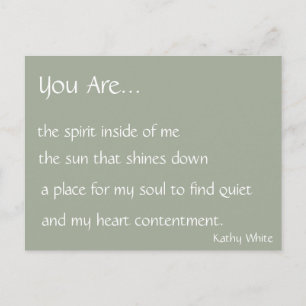 You Are Postcard
