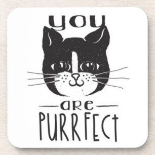 You Are Purrfect Coaster