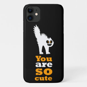 You are so cute frustred cat Case-Mate iPhone case